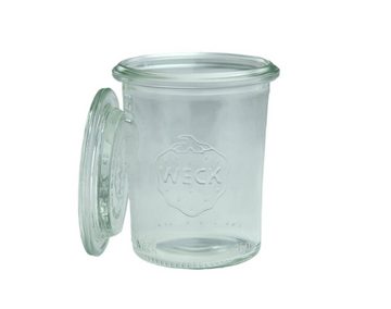 MamboCat Einmachglas 48er Set Weck Gläser 160 ml Sturzgläser mit 48 Glasdeckeln, Glas