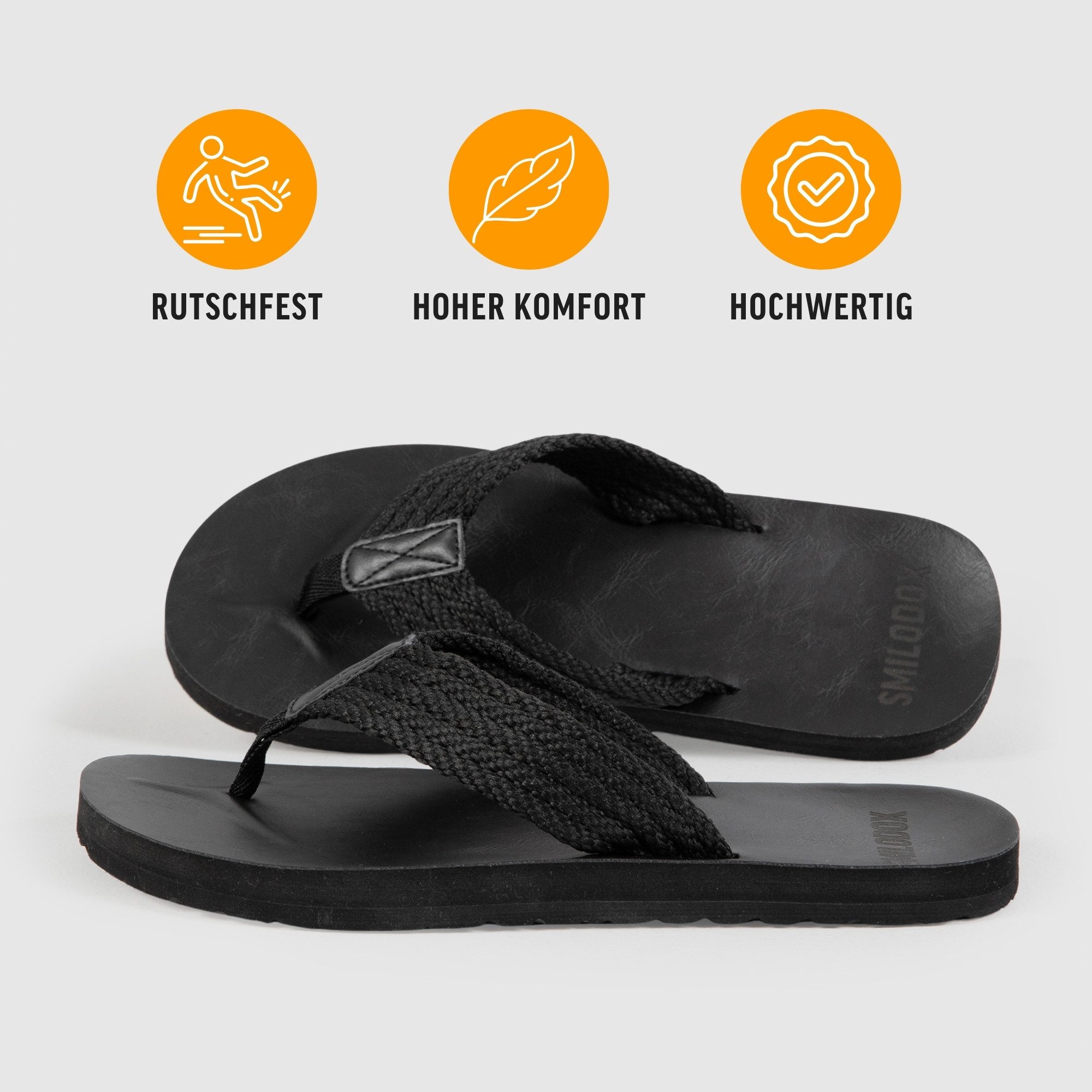 Smilodox Alexi, Flip Flops, Rutschfeste Badeschuhe, Leichte, Weiche Haussch günstig online kaufen