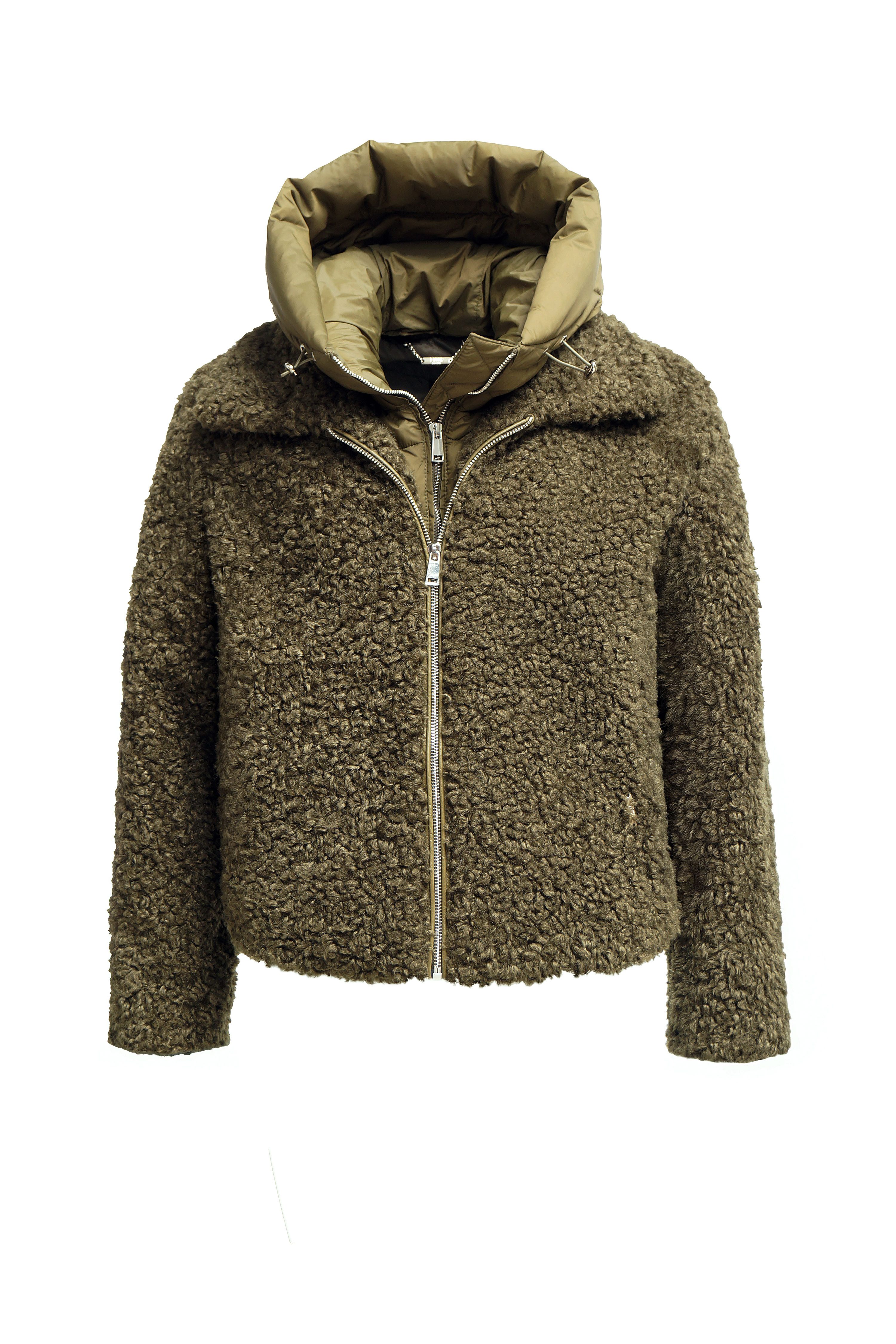 FUNK since 1776 Fellimitatjacke in hochwertiger Lammoptik mit abnehmbarer S günstig online kaufen