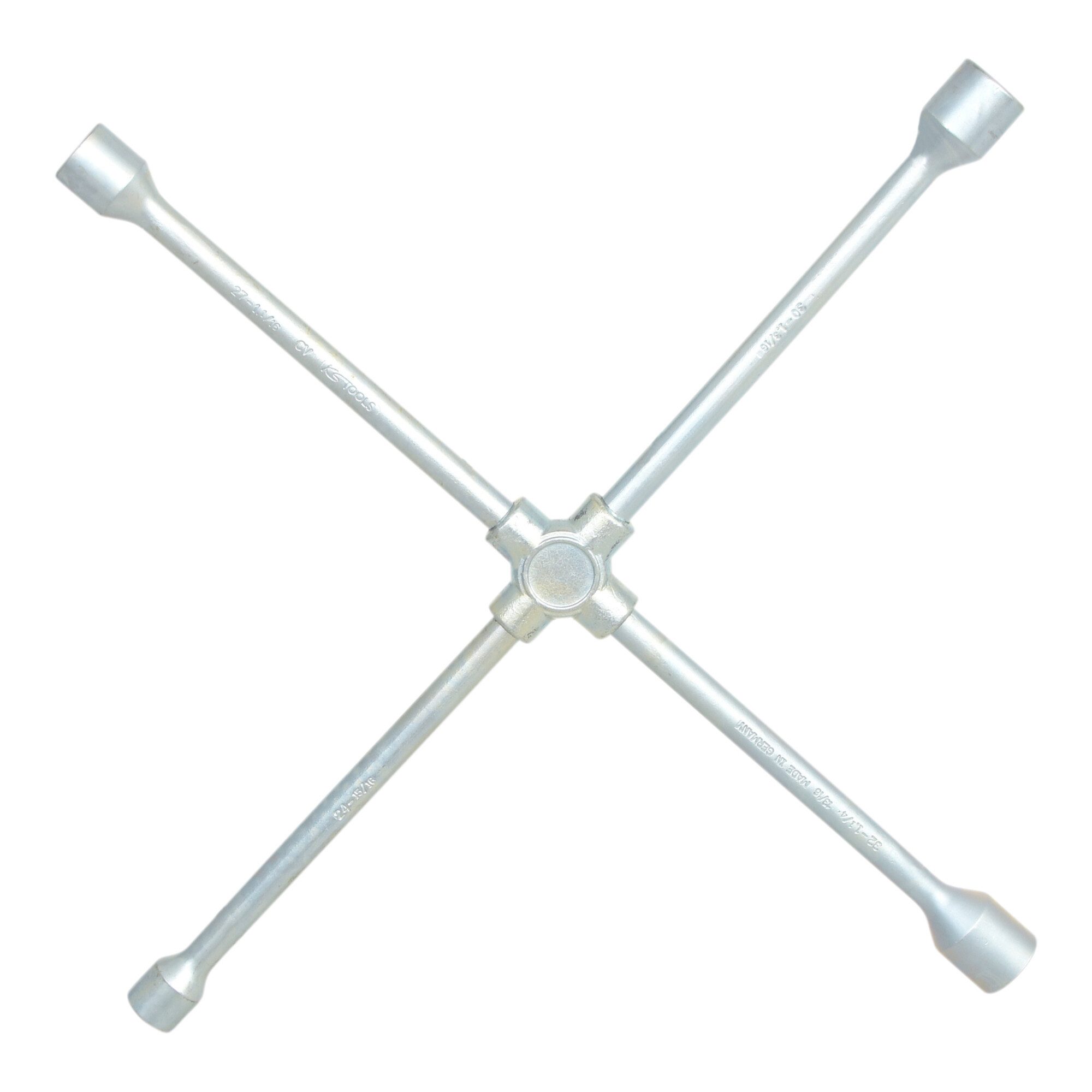 KS Tools Wagenheber KS Tools Radkreuzschlüssel für LKW, 24x27x30x32mm