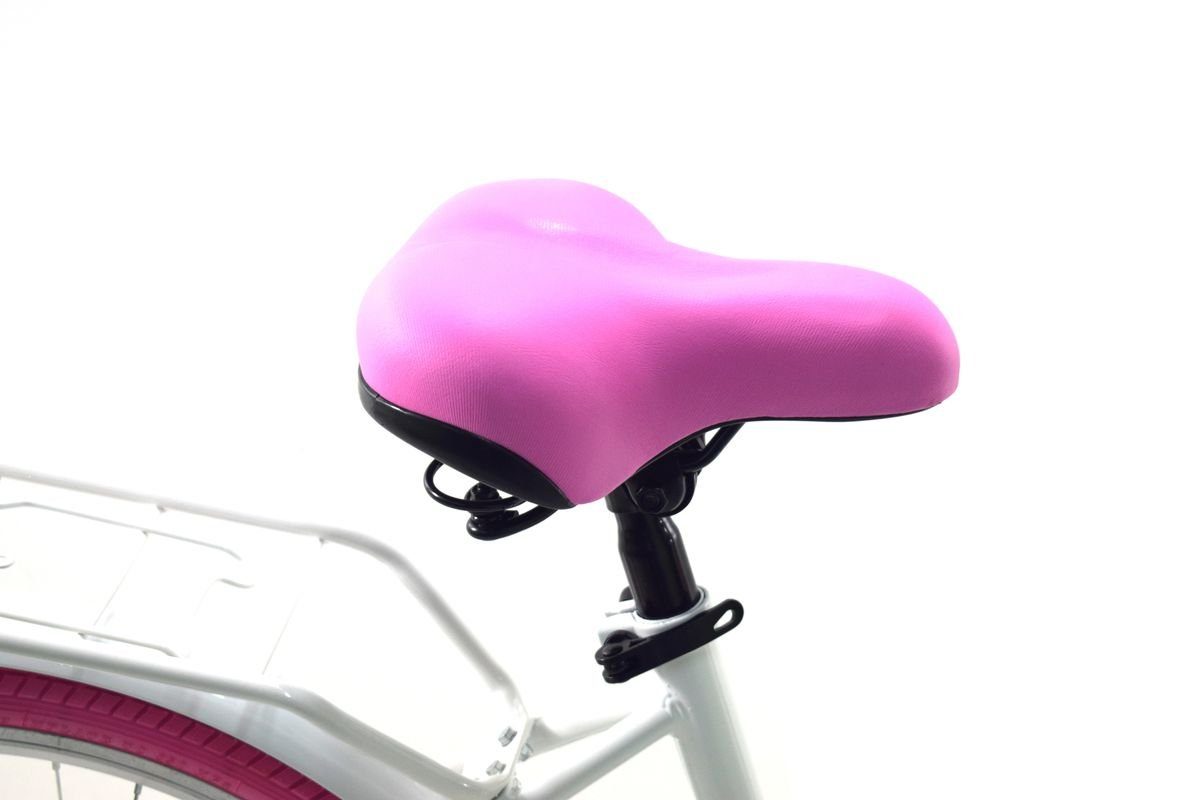 T&Y Trade Cityrad 24 Zoll Kinder Mädchen City Fahrrad Bike Rad NEXUS Reflex WMP 3 Gang, 3 Gang Shimano, Nabenschaltung, Rücktritt, Gepäckträger, Licht, 3 Nexus Gang, Seitenständer, Korb