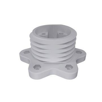 fossi3D Lenkrad Adapter für Thrustmaster T3 T5 Lenkrad Wheel Adapter 7mm Controller-Halterung