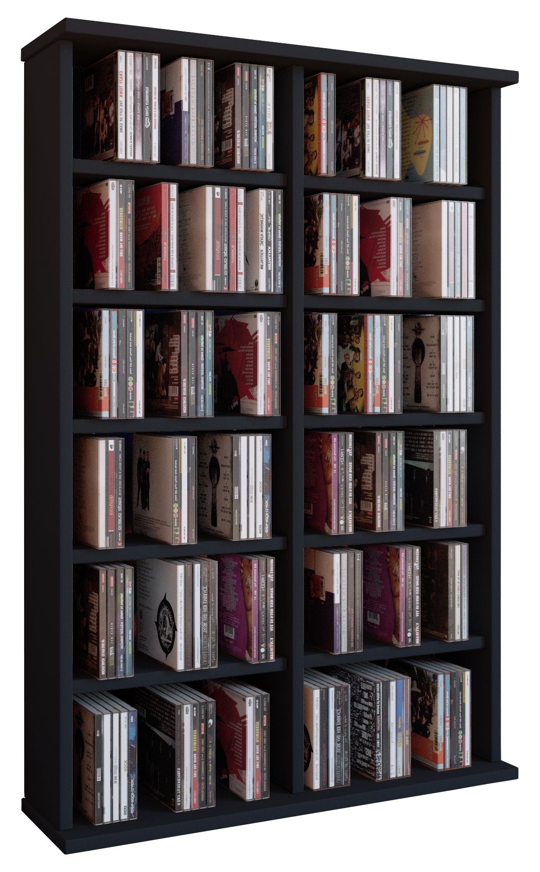 VCM CD-Regal Holz CD DVD Stand günstig online kaufen