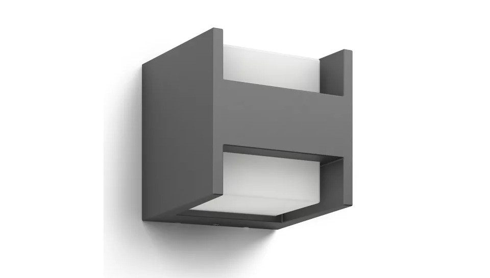 Philips LED Außen-Wandleuchte Philips LED Außenwandleuchte Arbour up/down, Inkl. Leuchtmittel, Nicht dimmbar ohne Bewegungsmelder
