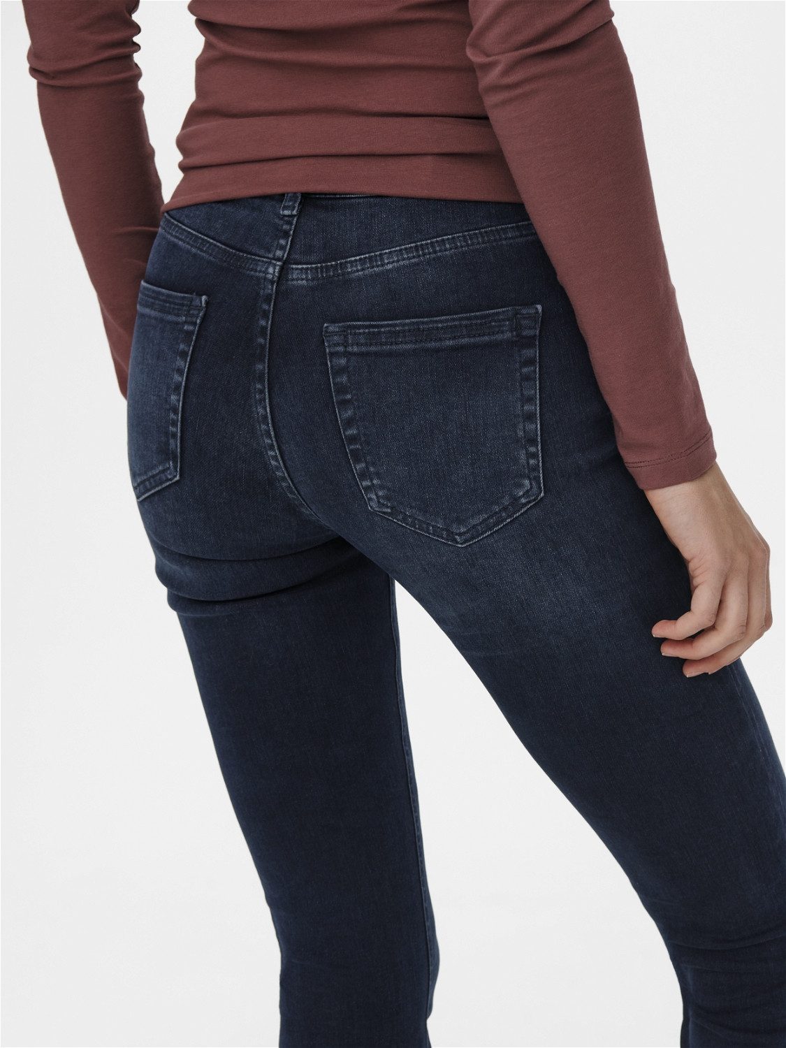 ONLY Bootcut-Jeans ONLBLUSH MID FLARED DNM günstig online kaufen
