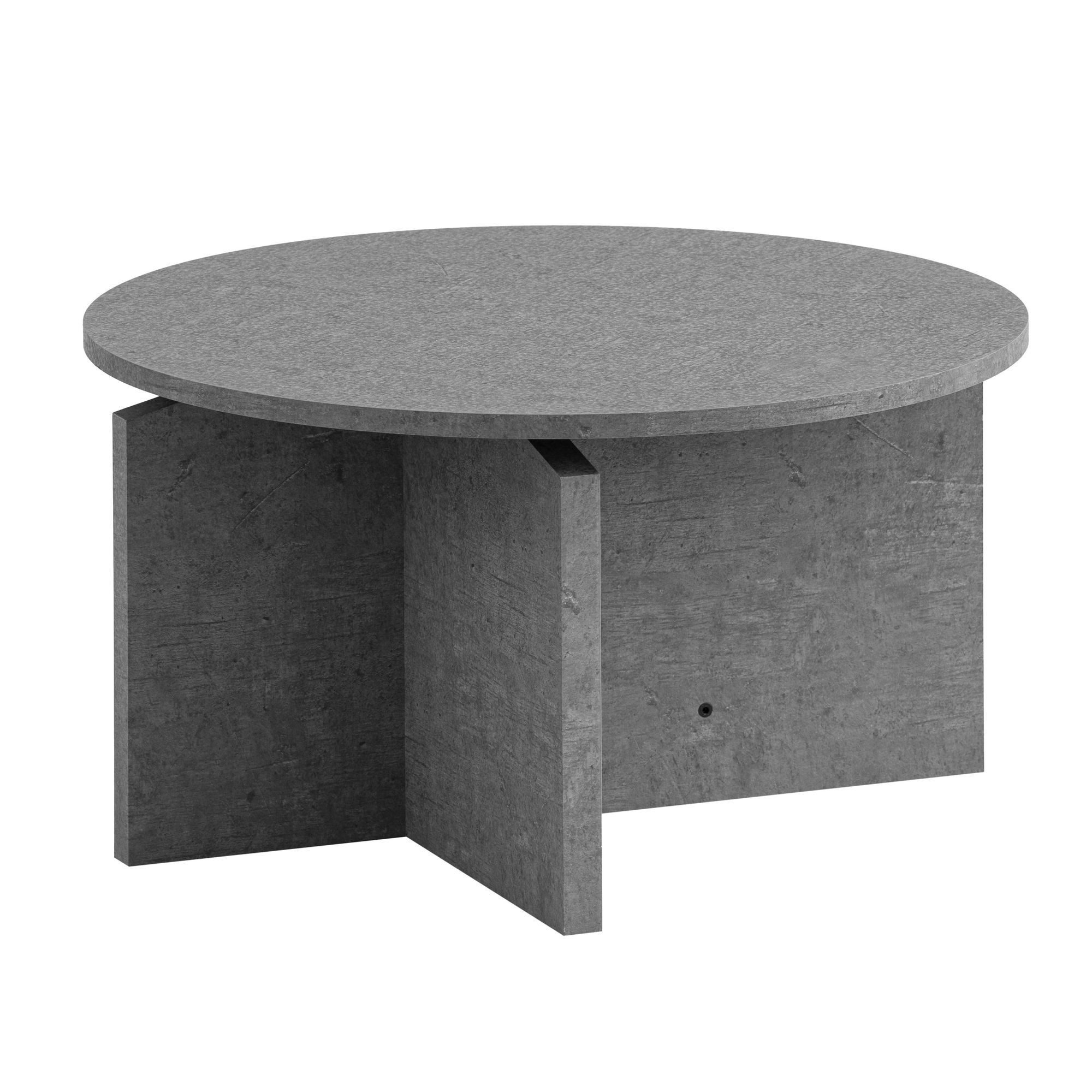 FINEBUY Couchtisch SuVa59740 (Wohnzimmertisch Beton Optik, günstig online kaufen