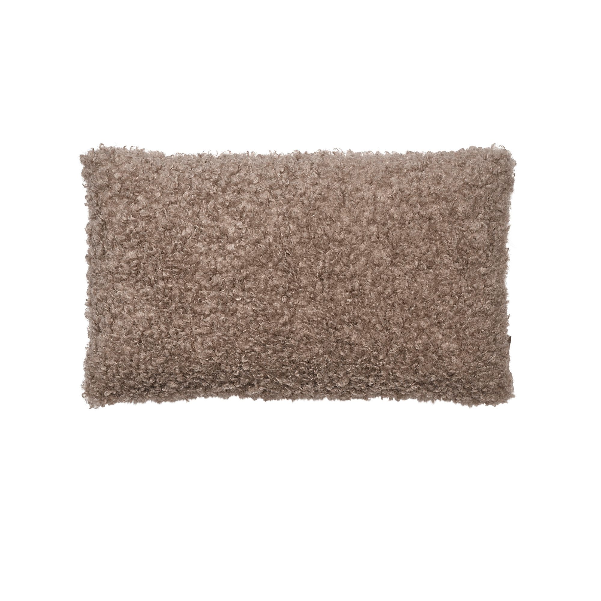 blomus Kissenhülle -TEDDY- Kissenbezug, Dekokissen, Kuschelkissen, Wohnkissen modern, Flauschig, inkl. Trageschlaufe, inkl. Filzgleitern