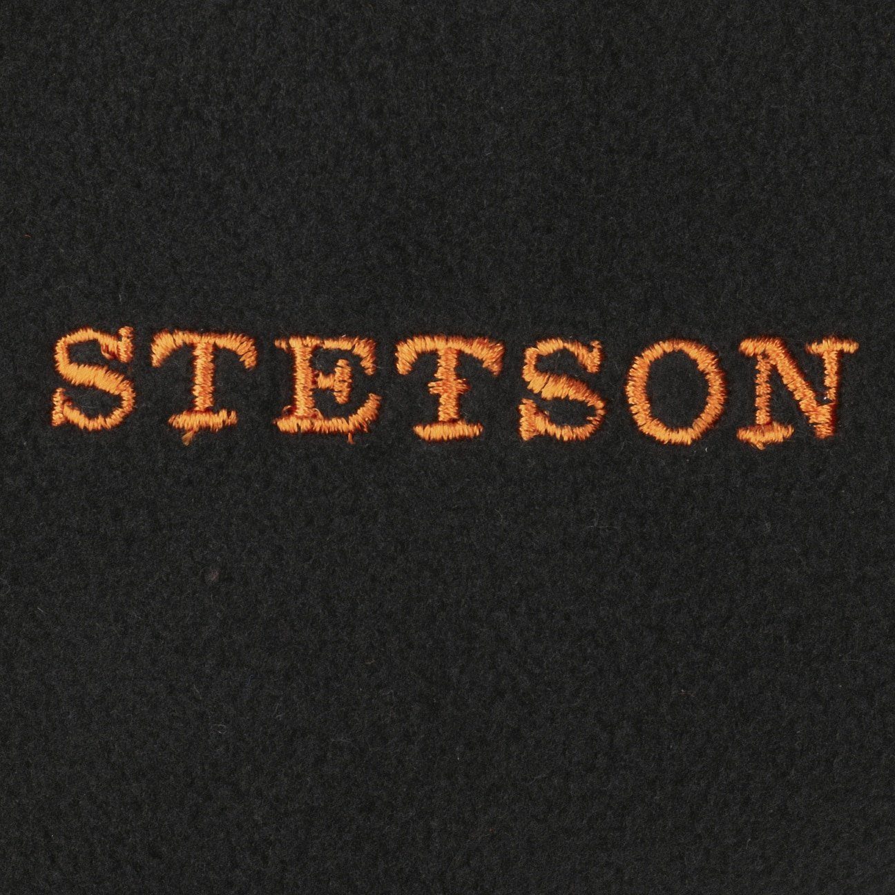 Hinten Baseball schwarz (1-St) Cap Stetson geschlossen Ledermütze