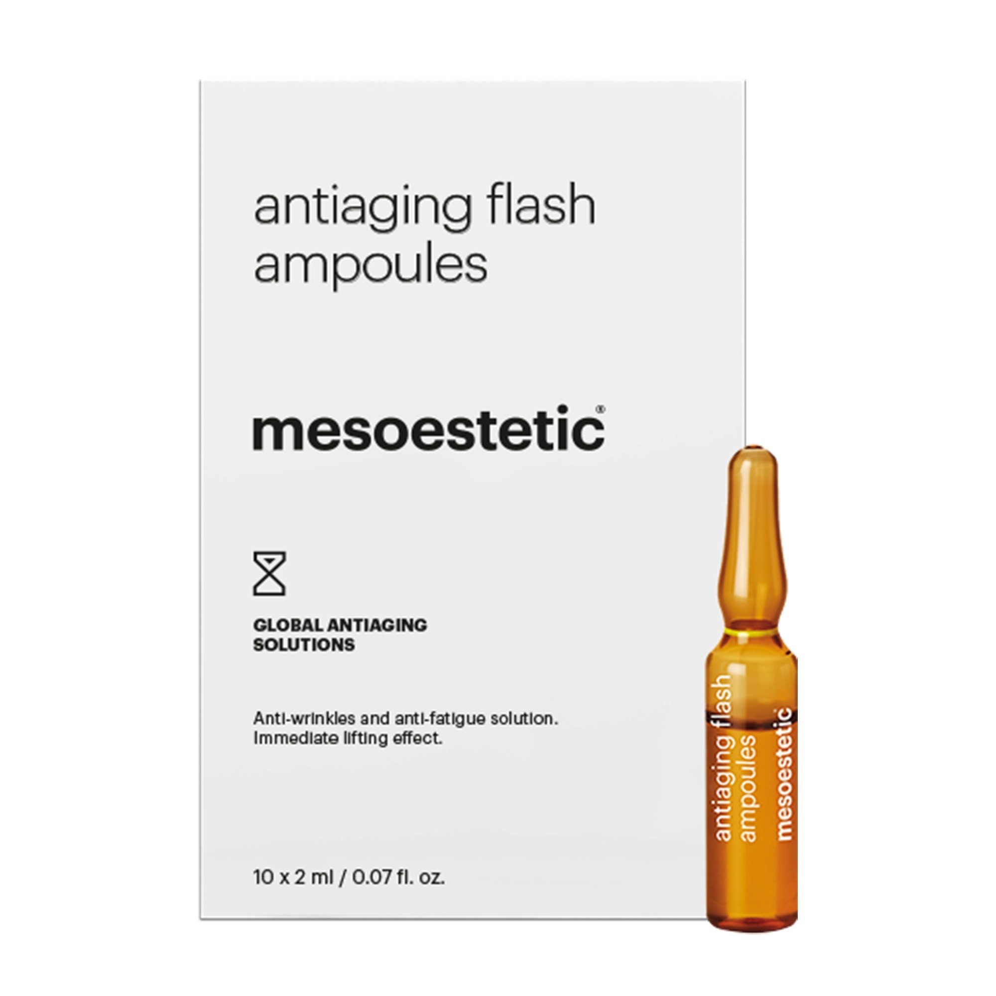 mesoestetic® Straffungspflege Mesoestetic Antiaging Flash 1-tlg. Ampoules