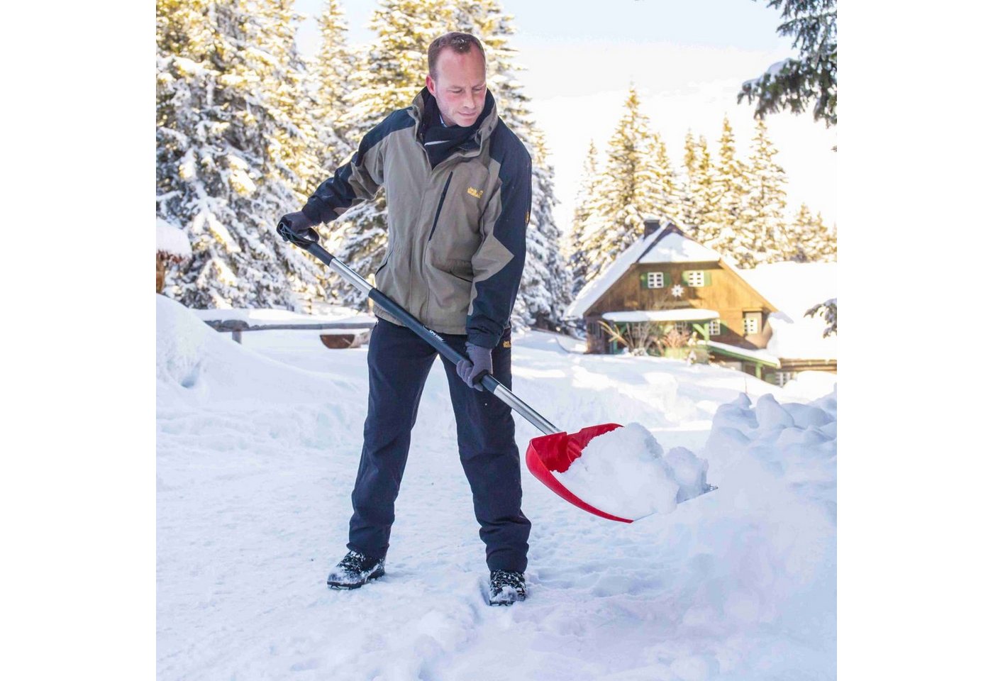 Thumbnail - Freund Victoria Schneeschieber Kunststoff-Schneeschieber 97352 Profimodell