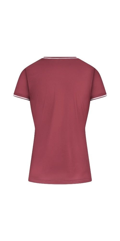 VICTOR T-Shirt Sport-Shirt T-64103 D (100% Polyester) bordeaux Damen