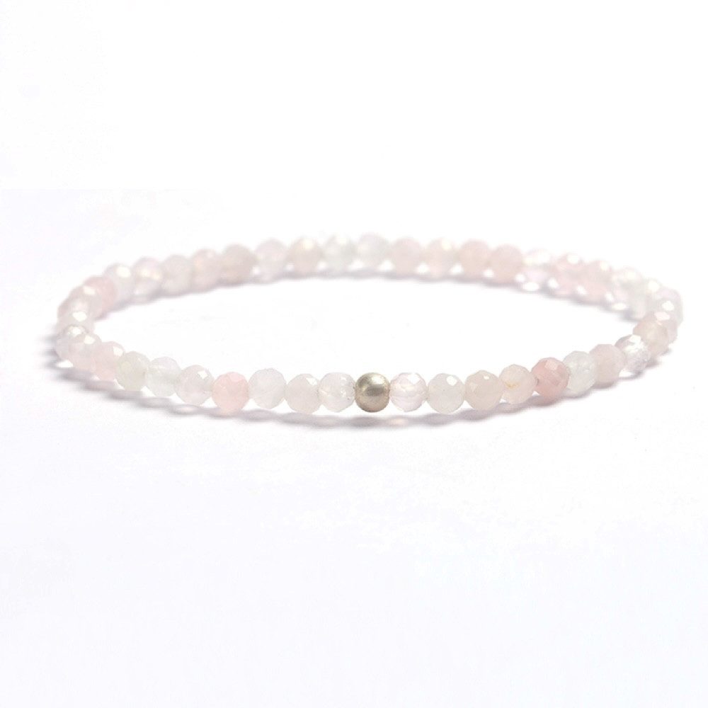 Kim Johanson Armband Naturstein Perlenarmband (1-tlg), mit 925 Sterling Silberperle