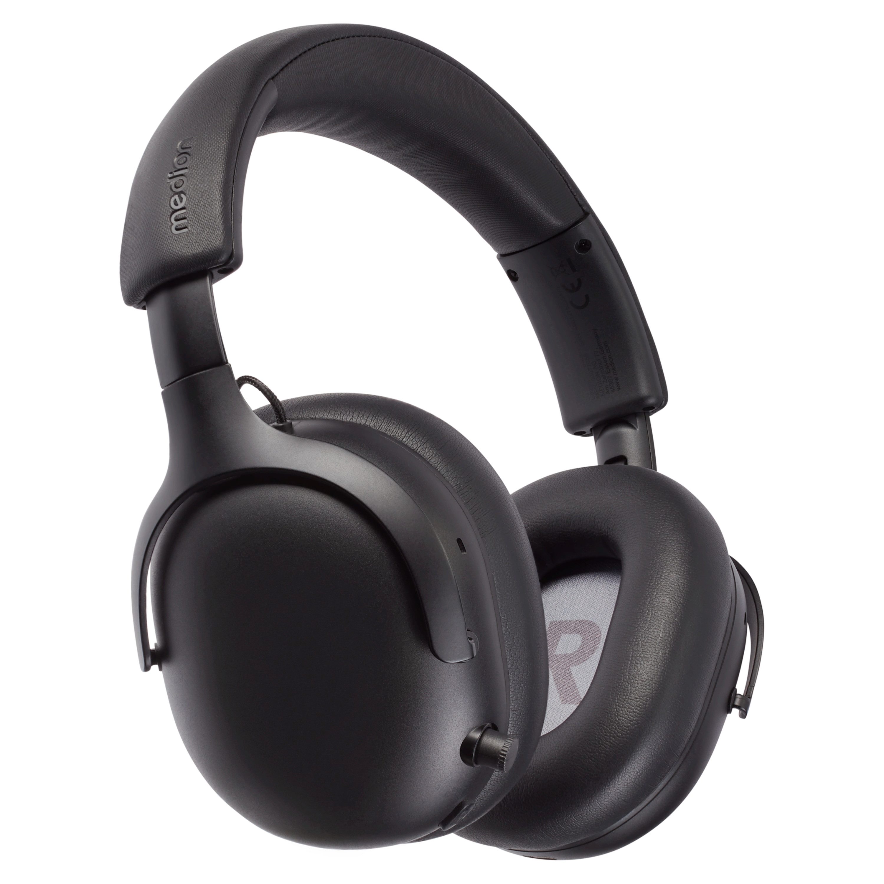 Medion® Over Ear-Kopfhörer MEDION LIFE HX-1 Pure (MD43774) Kopfhörer (bis zu 100 Stunden Akkulaufzeit, IPX4 Spritzwasserschutz, Bluetooth)