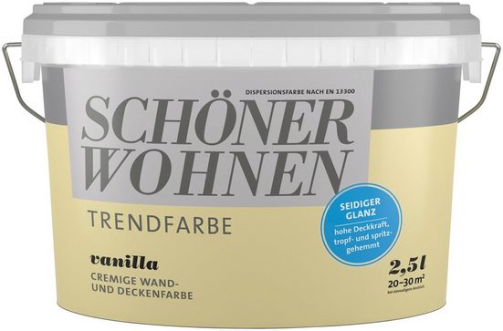 SCHÖNER WOHNEN Innenfarbe »Trendfarbe«, seidenglänzend online kaufen | OTTO