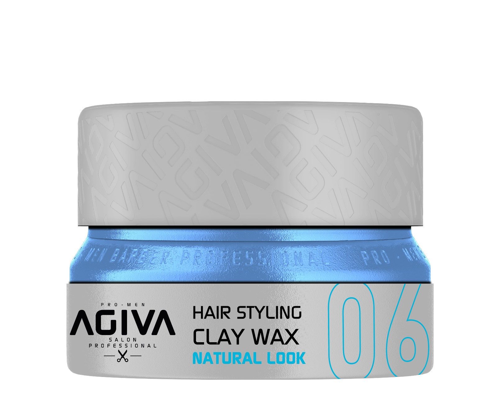 AGIVA Professional Haarwachs 3x Haarwachs Haar Wax 155ml 06 Clay Natural Look, 3-tlg.