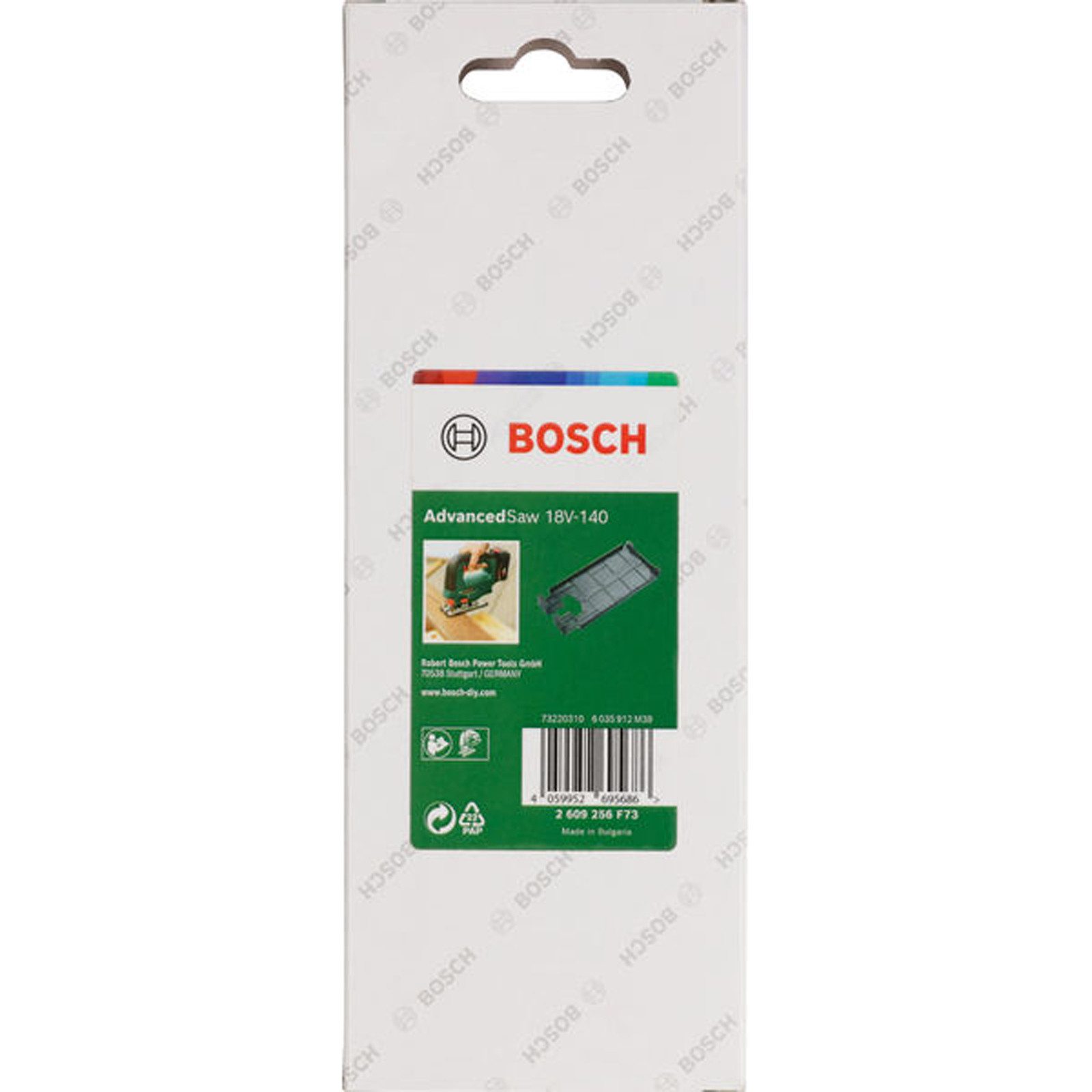 BOSCH Grundplatte Bosch Grundplatte für AdvancedSaw 140 - 2609256F73
