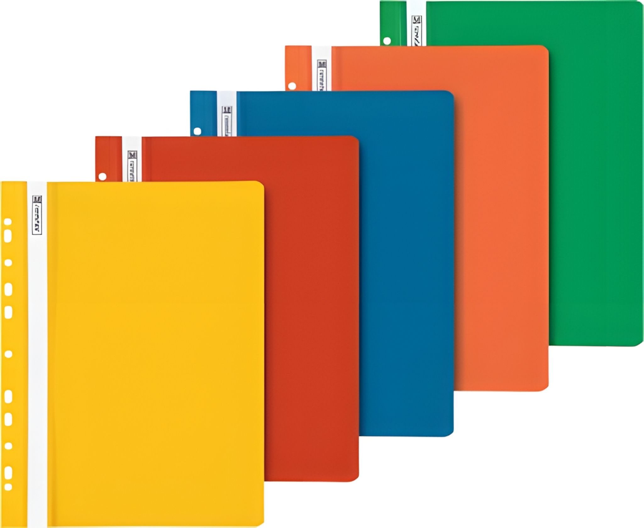 BRUNNEN Hefter BRUNNEN Schnellhefter A4 gelocht gelb 102015210