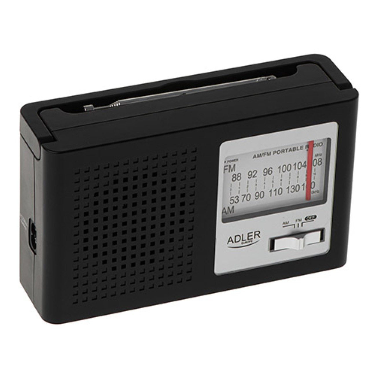 Adler AM/FM Radio (4 W, mit AUX-Eingang & Teleskopantenne, tragbar)