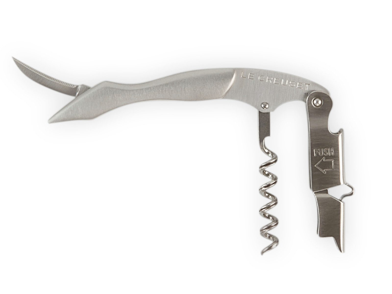 LE CREUSET Weinflaschenöffner Kellnermesser WT-110 Metal