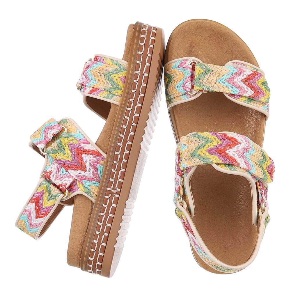 Ital-Design Modische Sommer-Sandalen mit verstellbaren Riemen günstig online kaufen