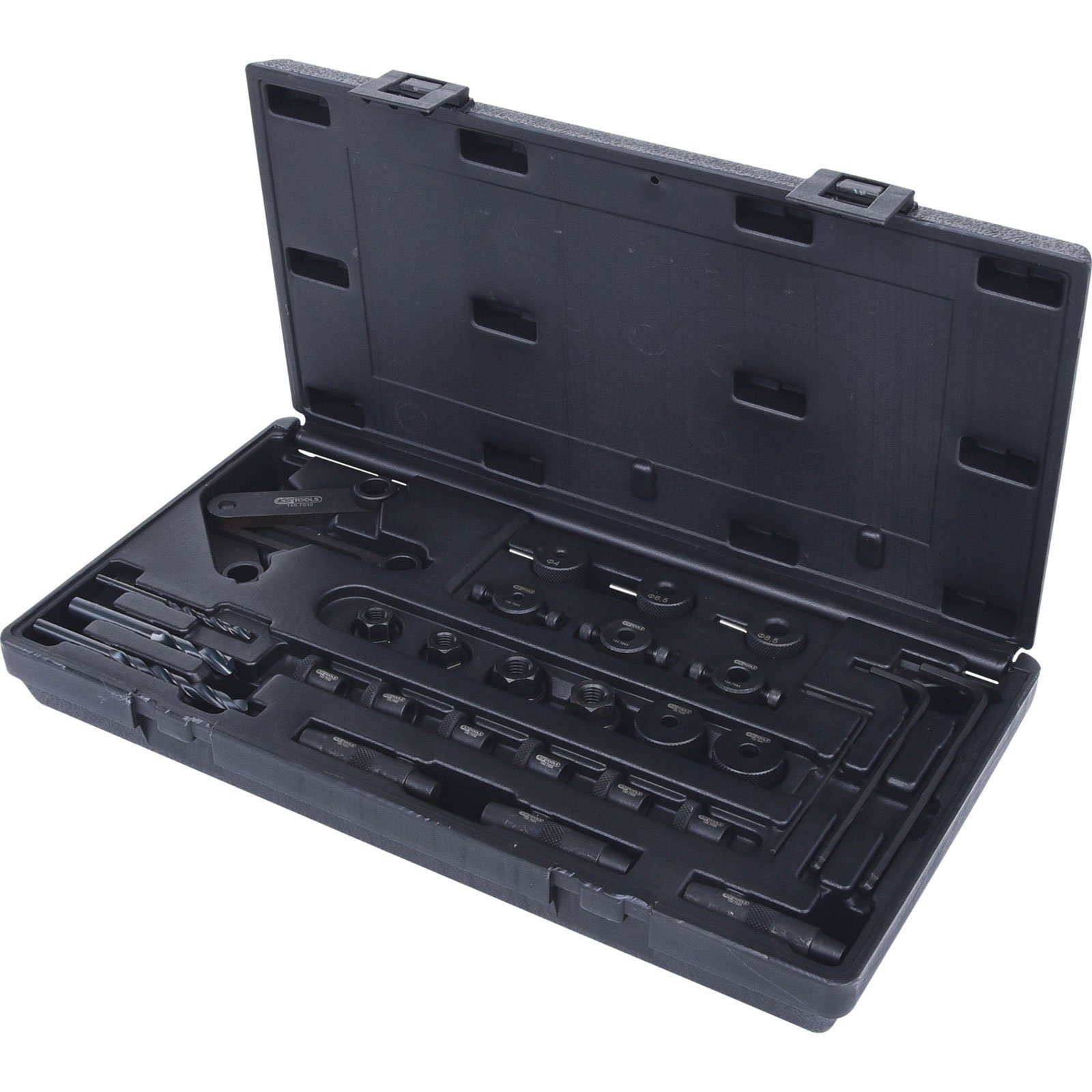 Montagewerkzeug KS TOOLS Zylinderkopf-Bohrlehren-Satz 28tlg. - 150.7040