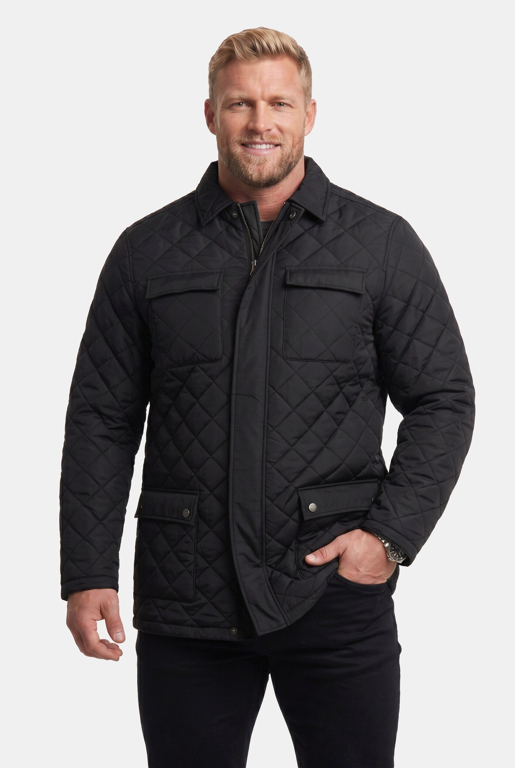 Steppjacke Steppjacke Hemdkragen