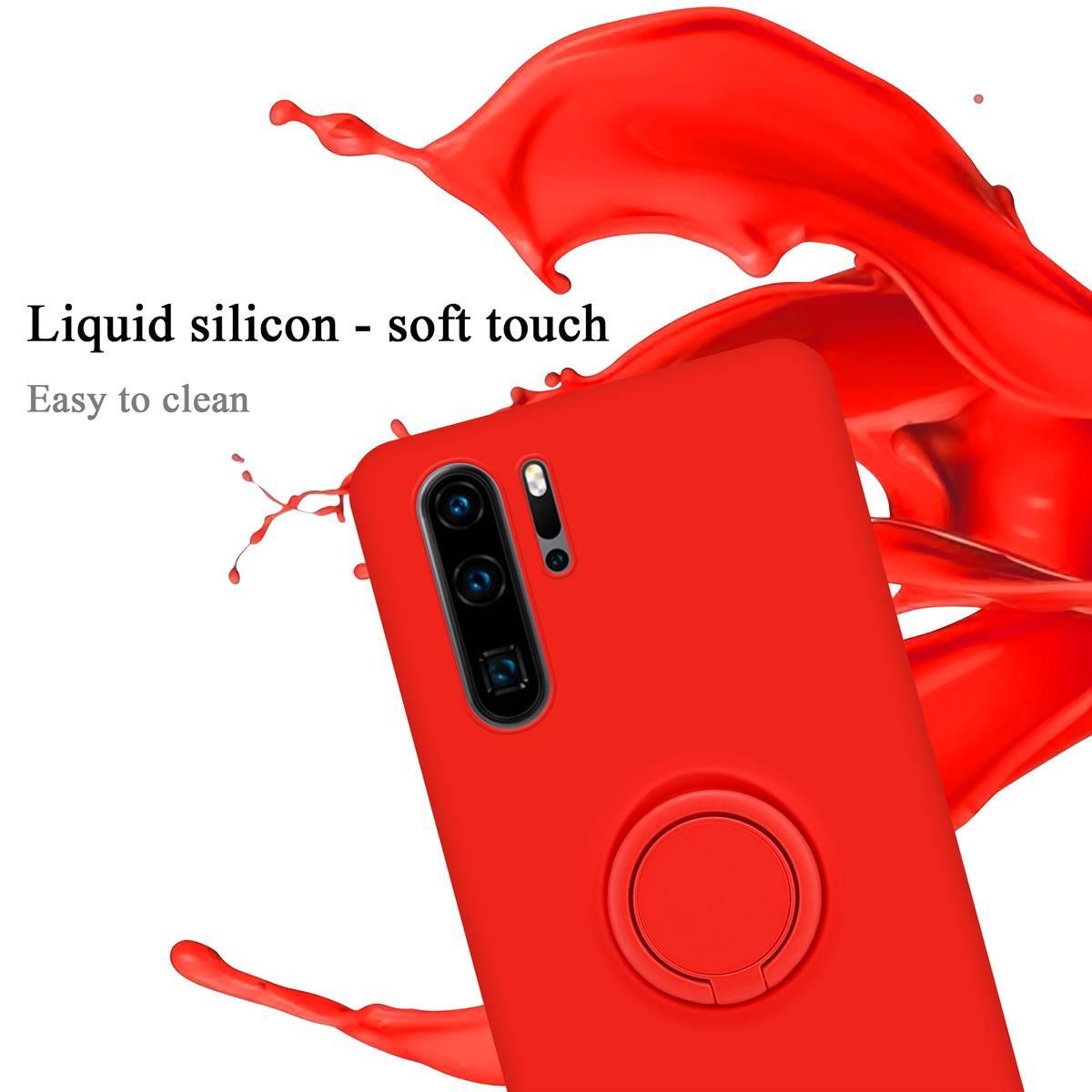 Cadorabo Handyhülle für Huawei P30 PRO Hülle Huawei P30 PRO, Robustes Hard Case - Handy Schutzhülle - Hülle - Back Cover Bumper