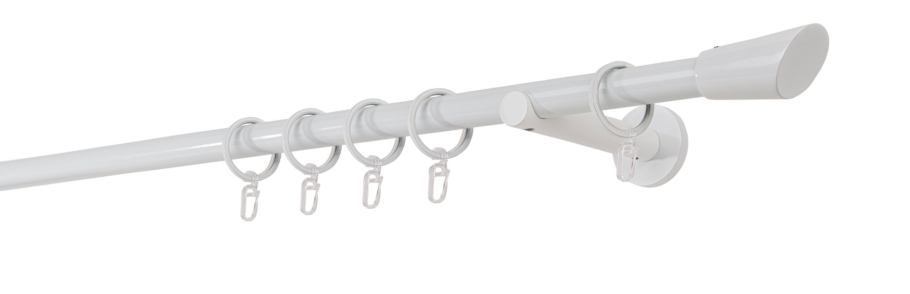 Gardinenstange Rundrohr Wandabstand 12cm Rag