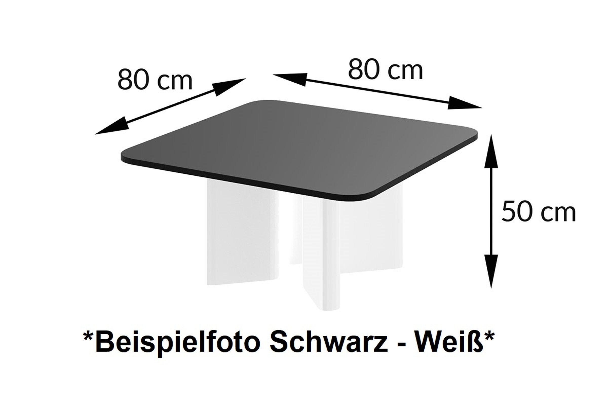 designimpex Couchtisch Design Couchtisch HD-111 Hochglanz Wohnzimmertisch Highgloss Tisch