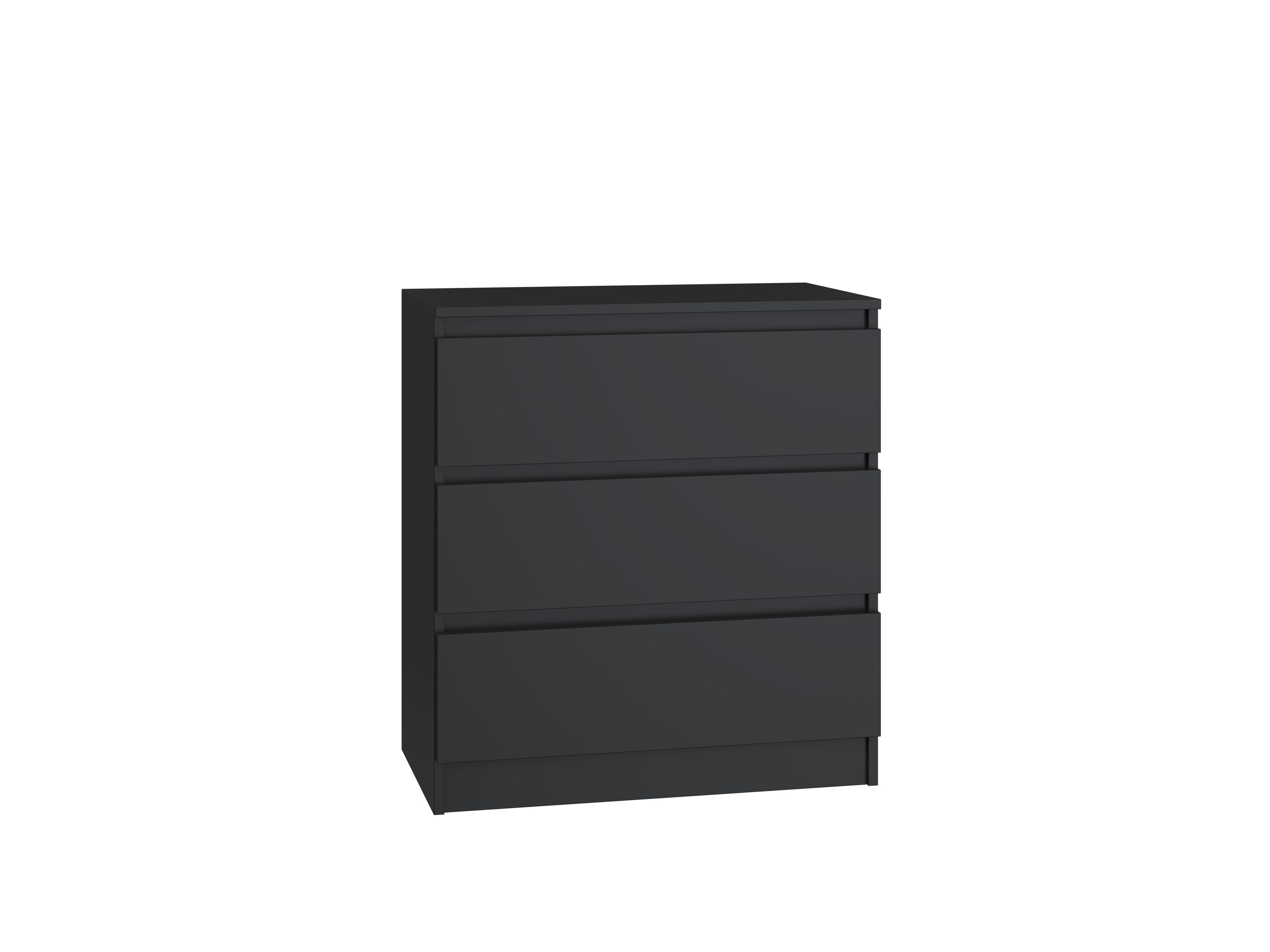 Raumhirsch Furniture Kommode Sideboard 70 cm breit (Maße 40 x 70 x 75 cm, 3 Schubladen), verschiedene Farben – Bild 2 von 5