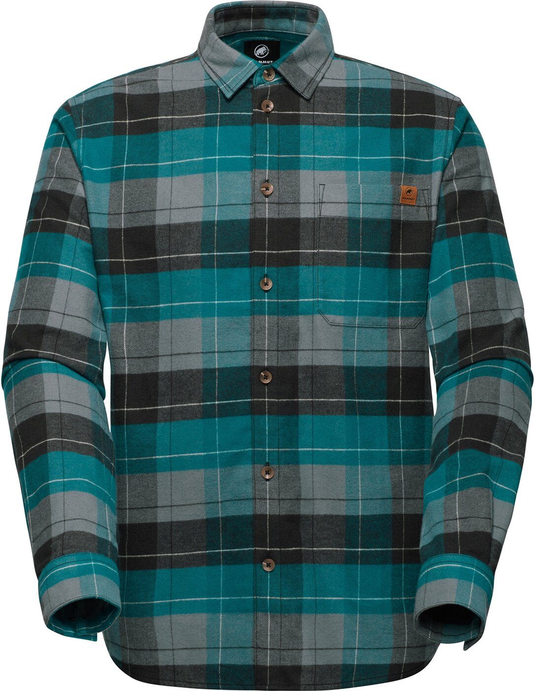 Mammut Funktionshemd Trovat Longsleeve Shirt Men STRATA-DEEP TEAL