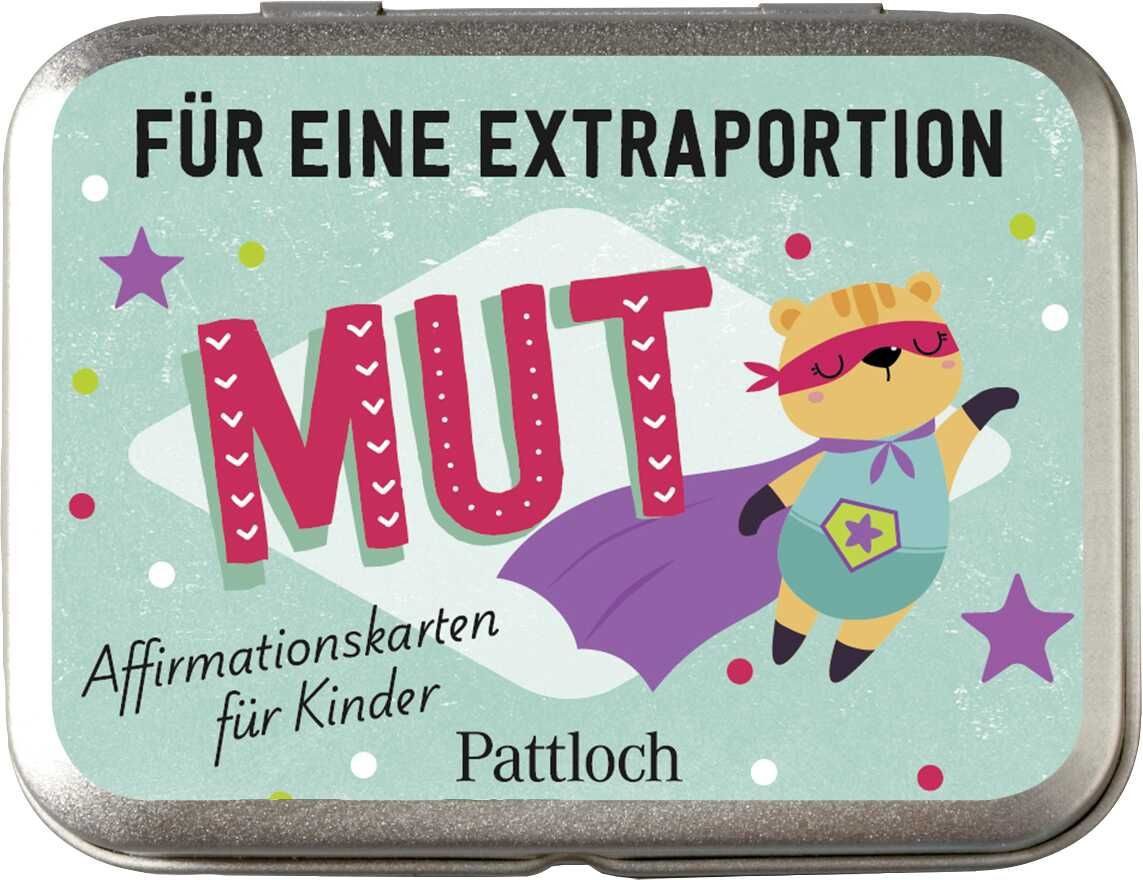 Für eine Extraportion Mut / diverse, Affirmationskarten für Kinder, 25 Mutmacher-Karten, ein ideales Geschenk zum Schulanfang oder für die Schultüte