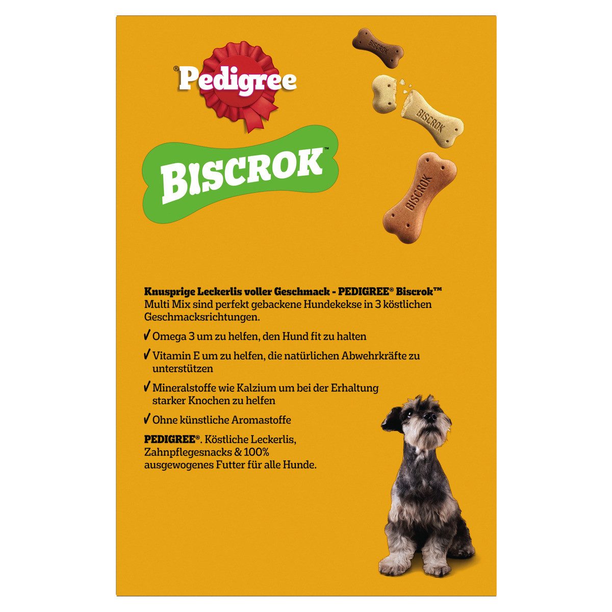 Pedigree BISCROK Multi Mix 500 g - 6 Stück, für: Hund