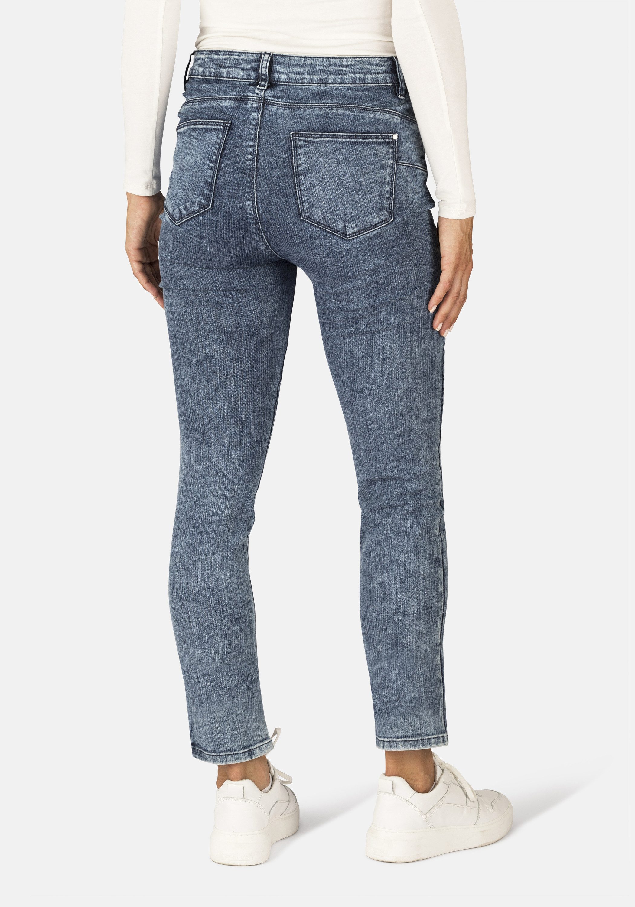 STOOKER WOMEN 5-Pocket-Jeans Milano Stripe Magic günstig online kaufen