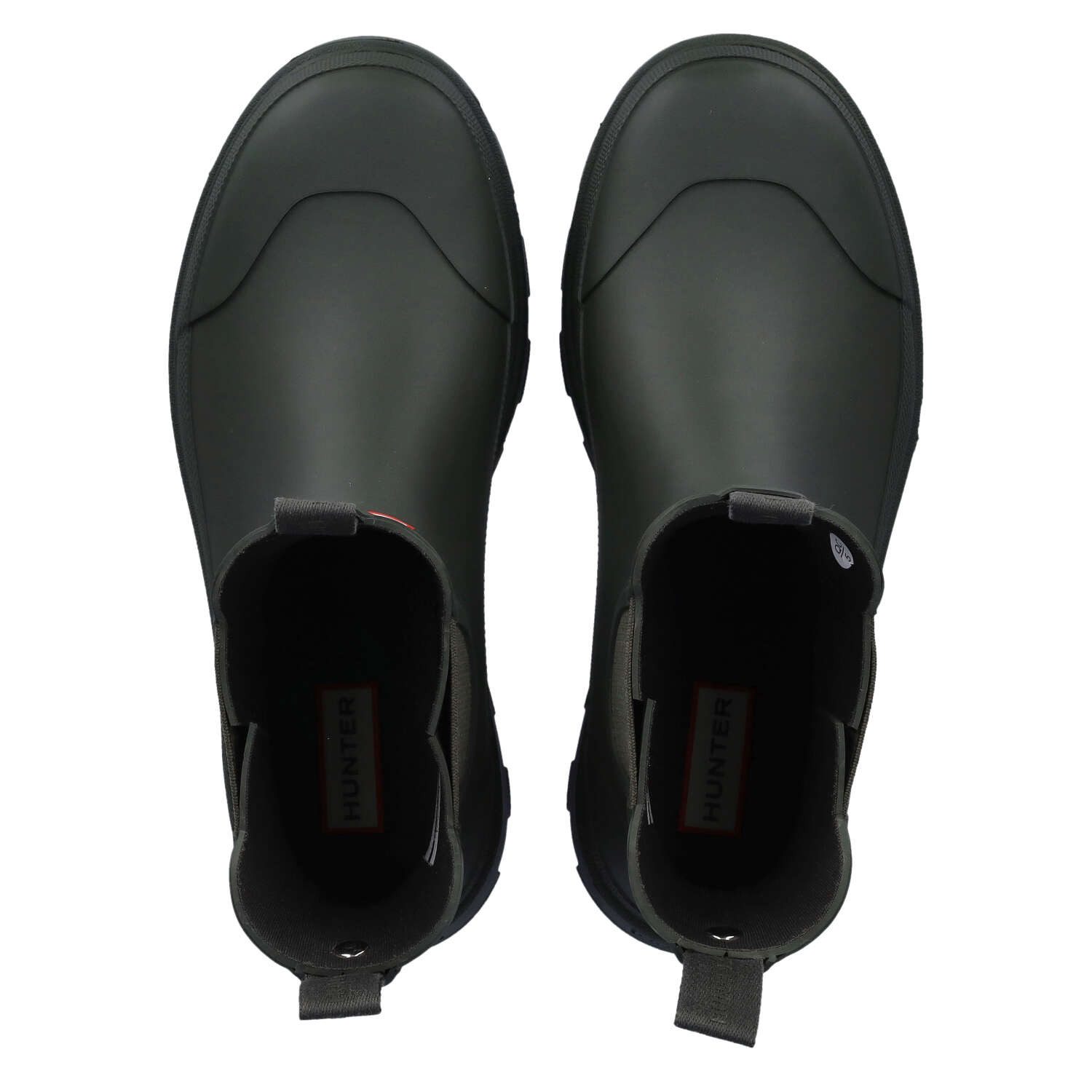 Hunter Hunter Elements Elastic Chelsea Boot Dark Olive Sneaker