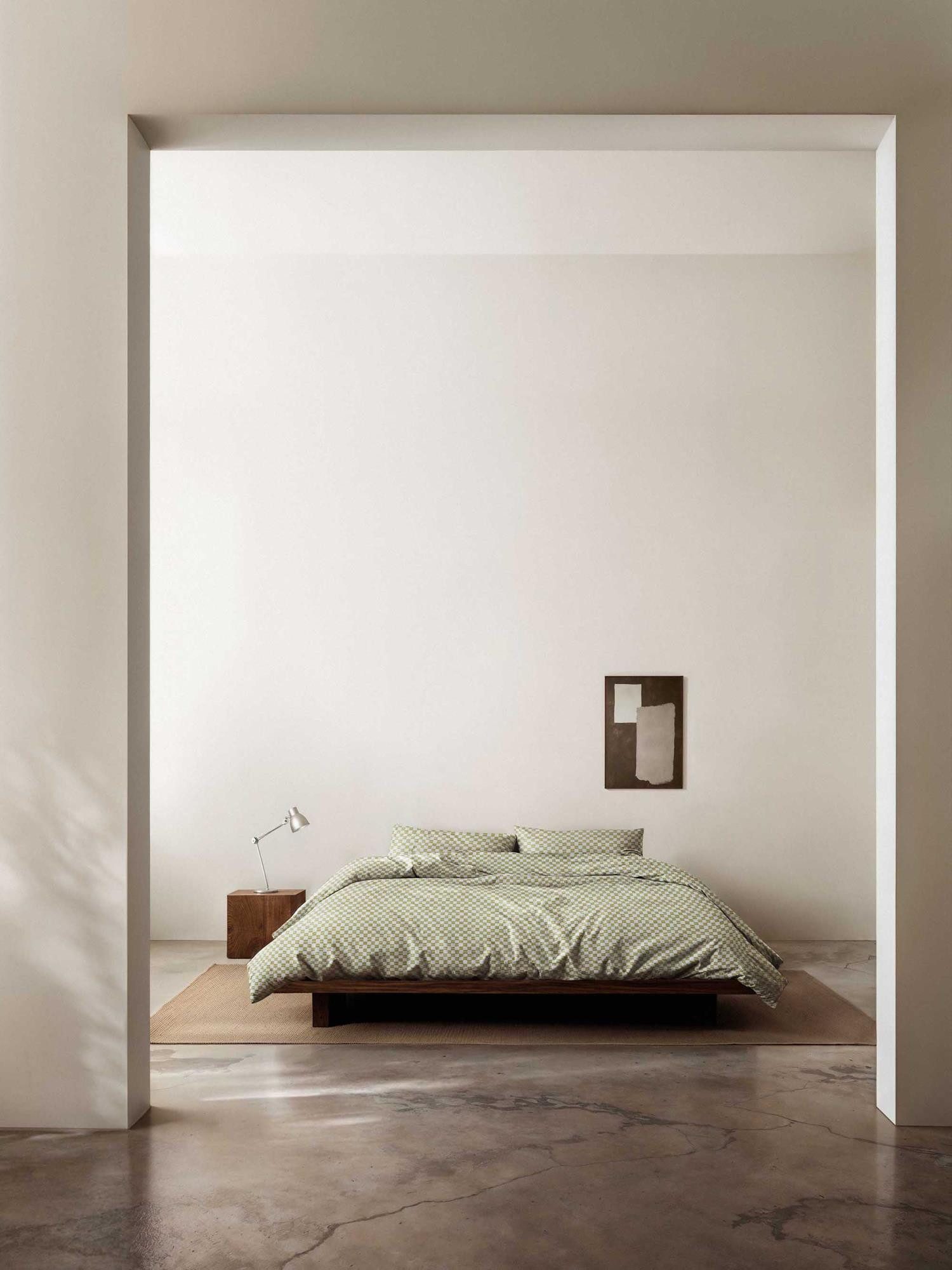 Marc O'Polo Home Bettwäsche Svea, Satin, 2 teilig, mit geometrischem Muster