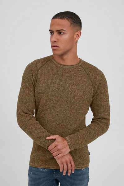 !Solid Gulliver Herren Sweatshirt Pullover Pulli mit Rundhalsausschnitt aus 100% Baumwolle