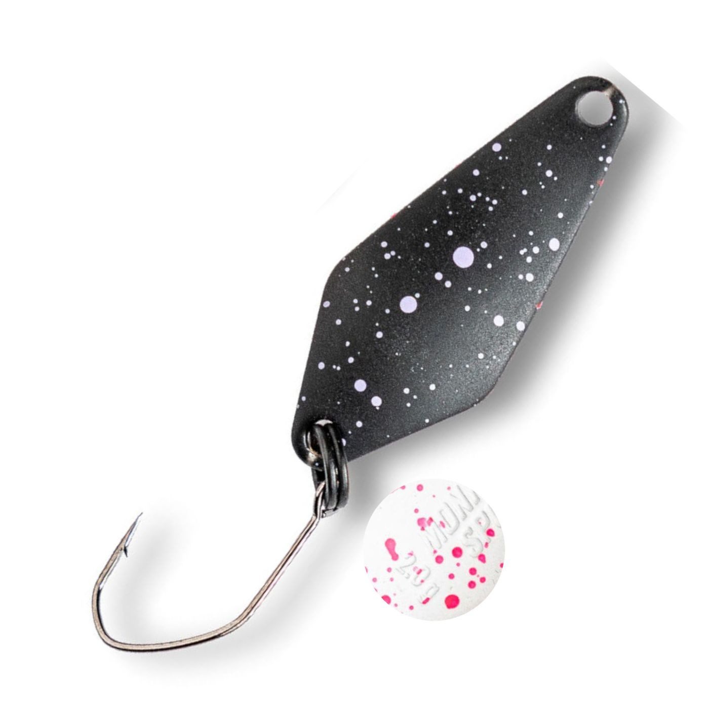 Kunstköder Monkey Lures Monkey Spoon El Nacho 2,0g - Forellenspoon