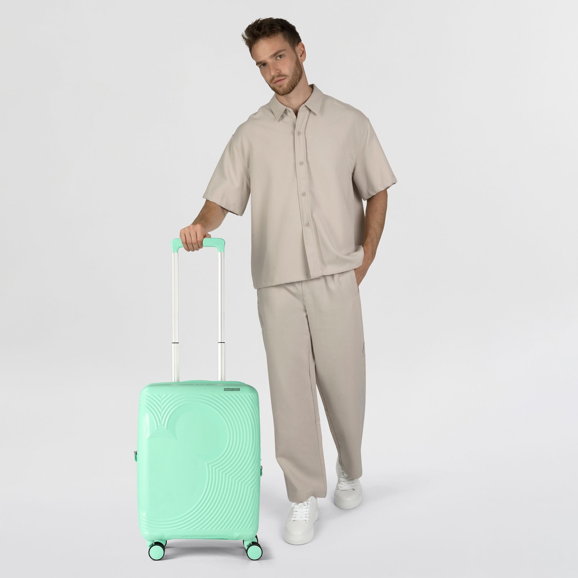 American Tourister® Handgepäck-Trolley Mickey Magic, 4 Rollen, Polypropylen