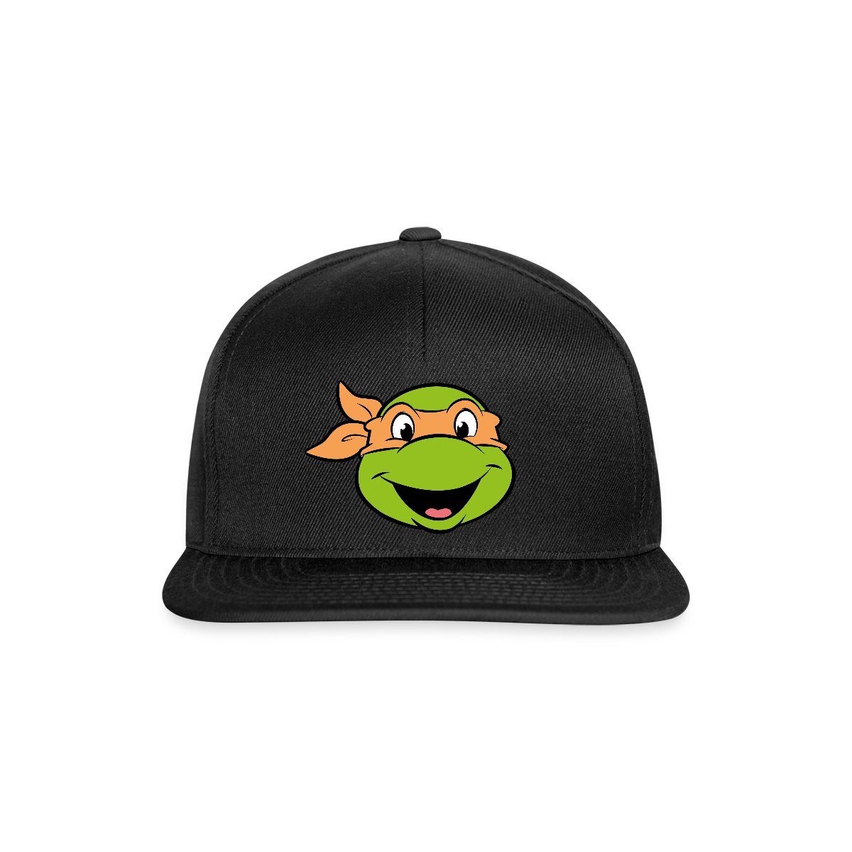 Spreadshirt Snapback Cap Teenage Mutant Ninja Turtles Michelangelo Kostüm Snapback Cap (1-St)