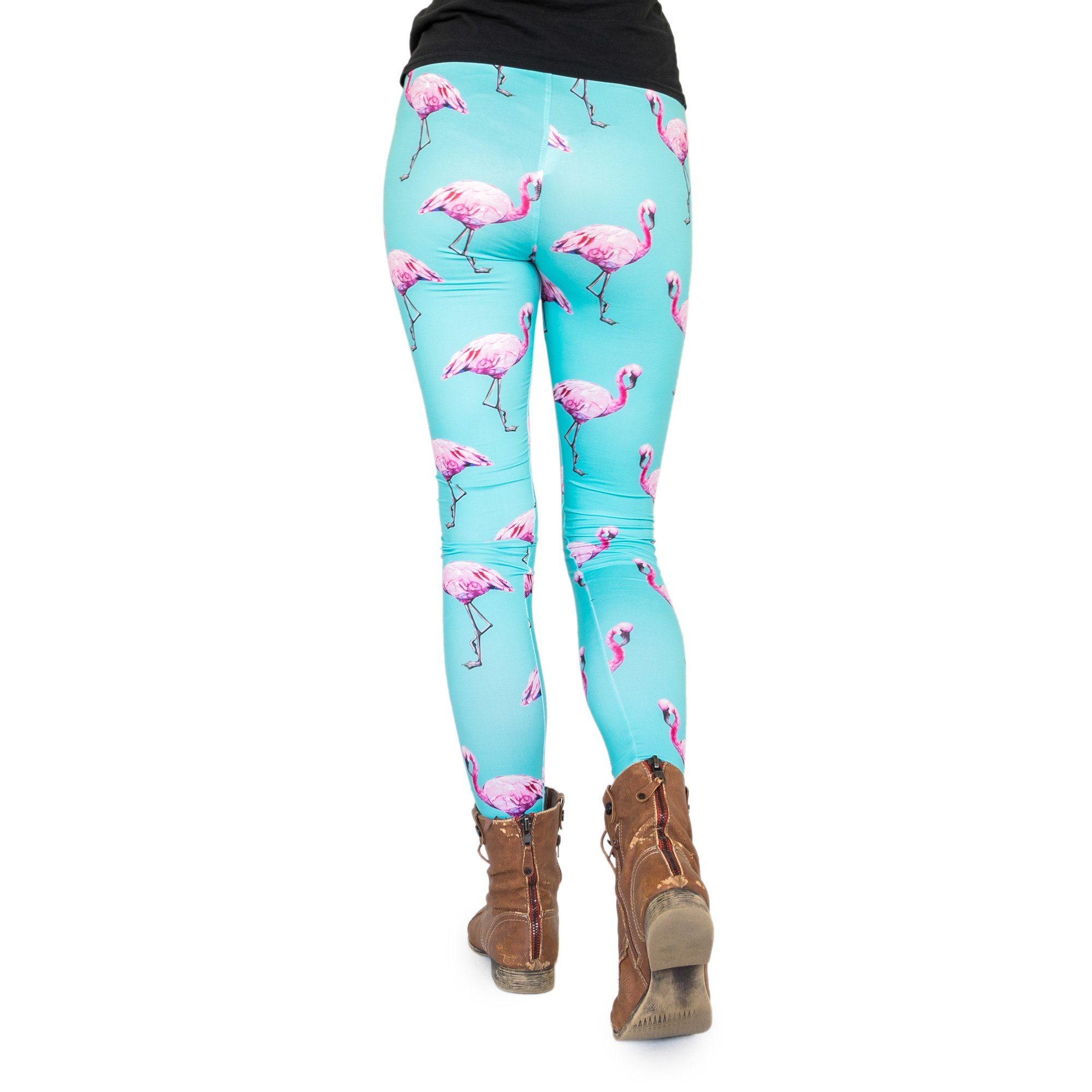 cosey Leggings Flamingo Line Leggings (Einheitsgröße) – Bild 2 von 5