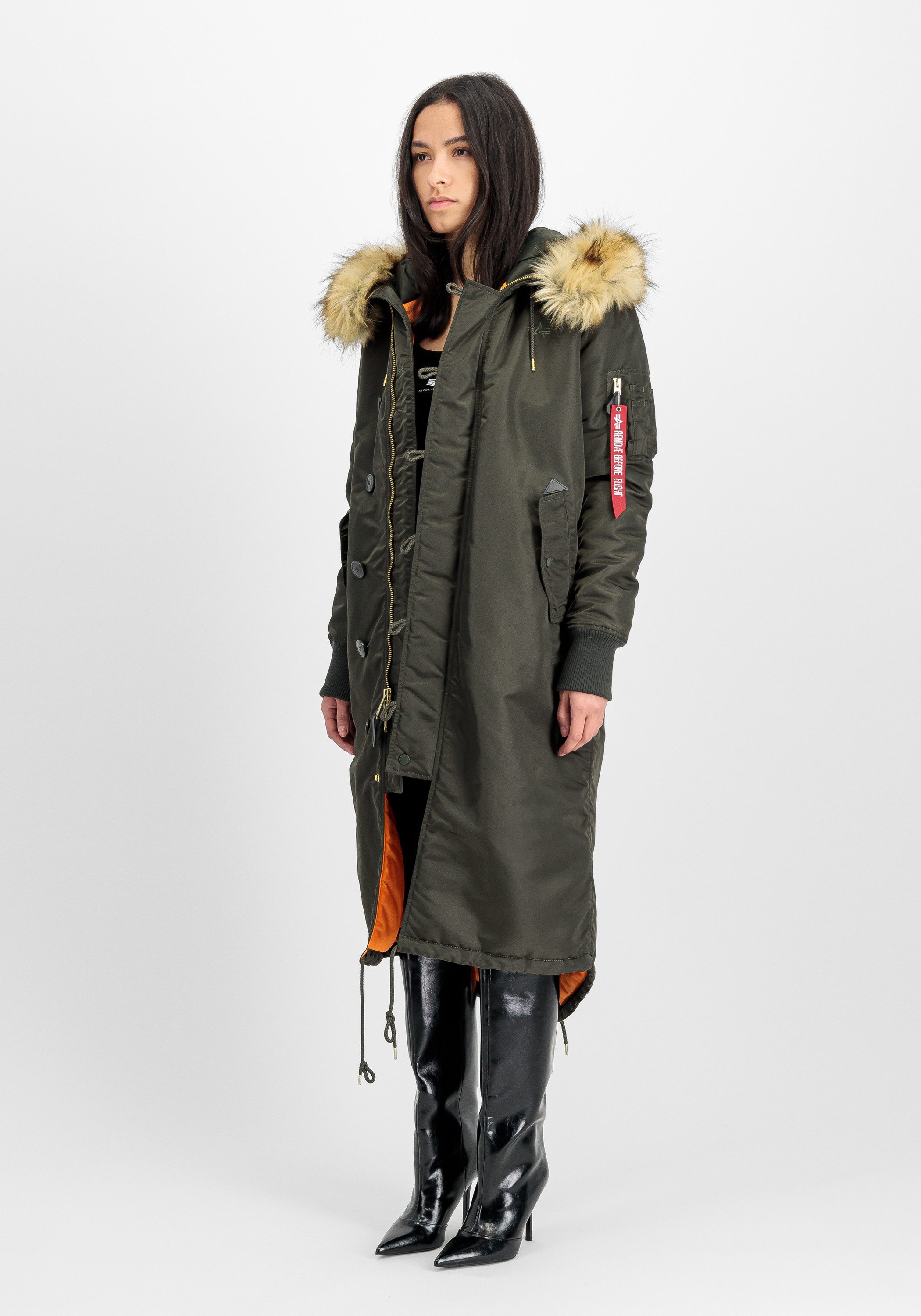 Winterjacke Long Fishtail W