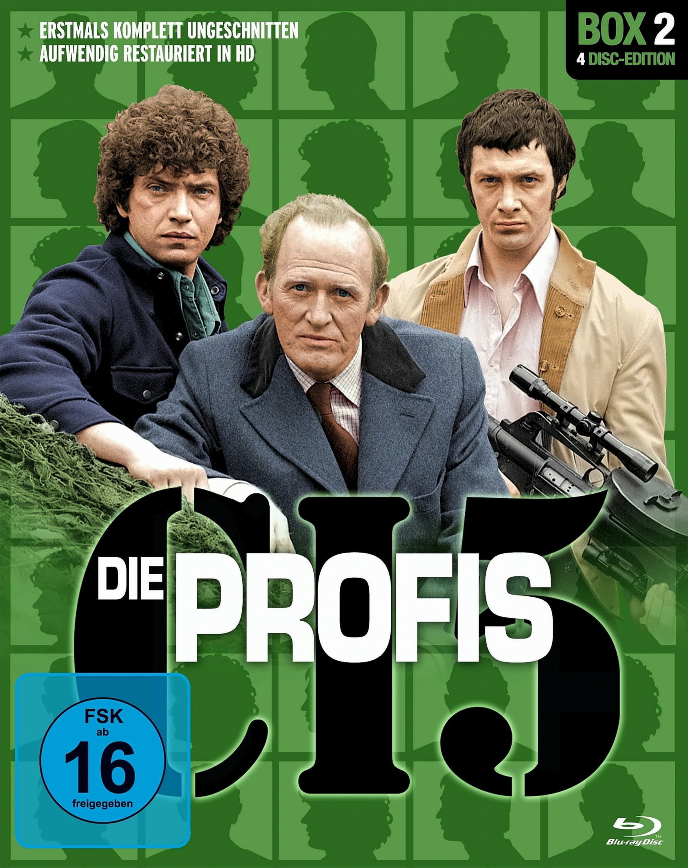 PLAION Blu-ray Die Profis - Box 2 (4 Blu-rays)