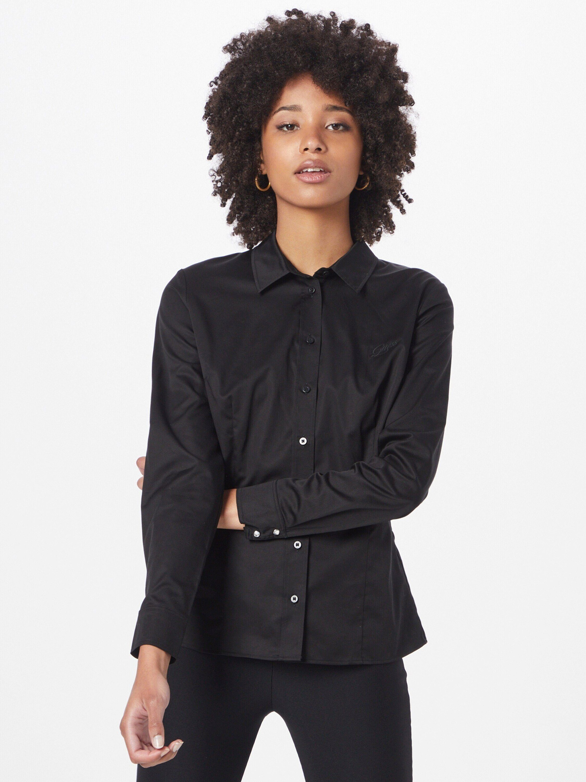 Guess Langarmbluse CATE (1-tlg) Plain/ohne Details