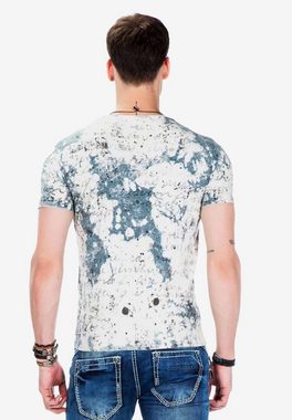 Cipo & Baxx T-Shirt mit trendigen Design-Prints