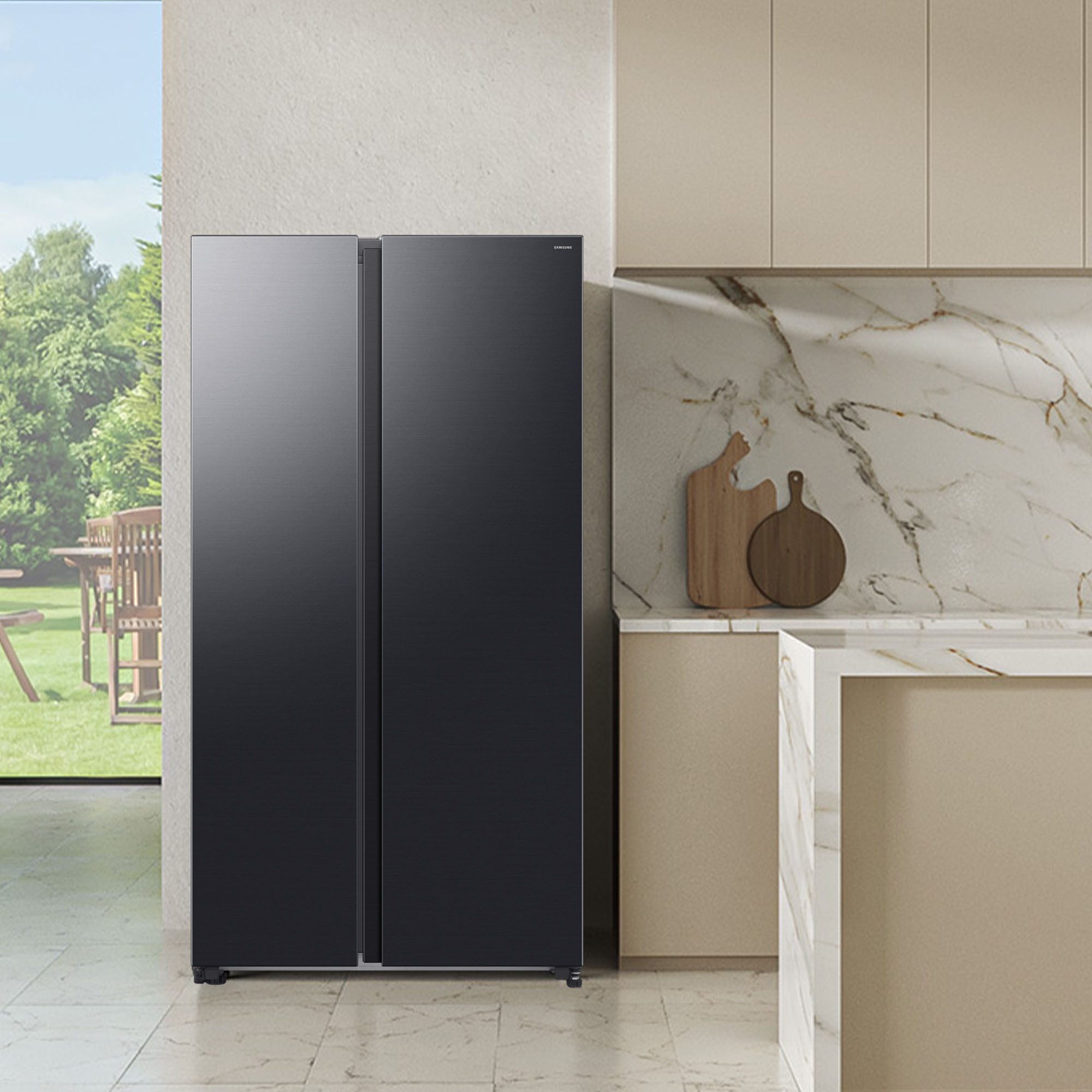 Samsung Side-by-Side RS60F RS70F65QEFEF, 178 cm hoch, 91,2 cm breit