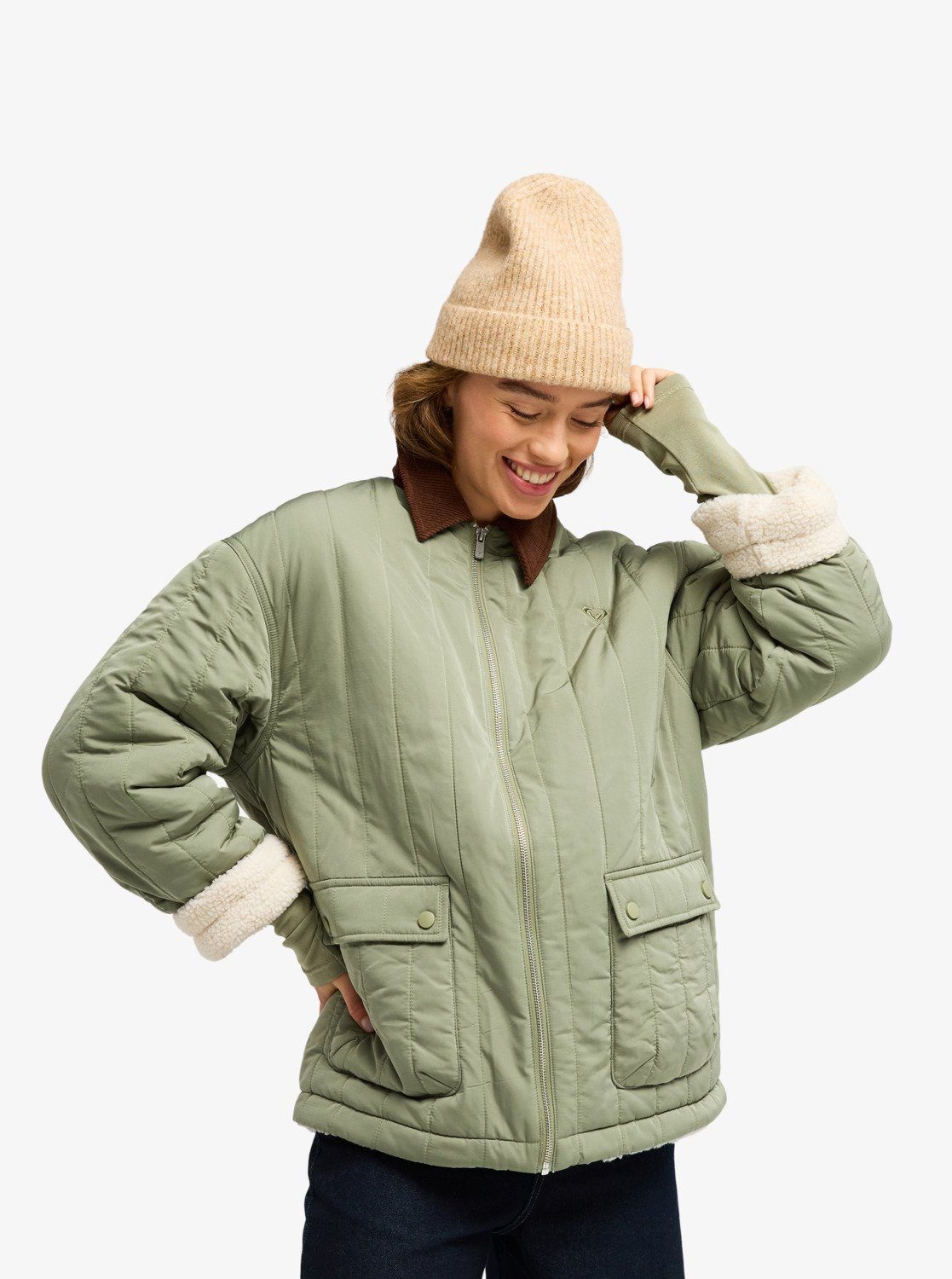Roxy Winterjacke WANDERLIGHT mit aufgesetzten Taschen