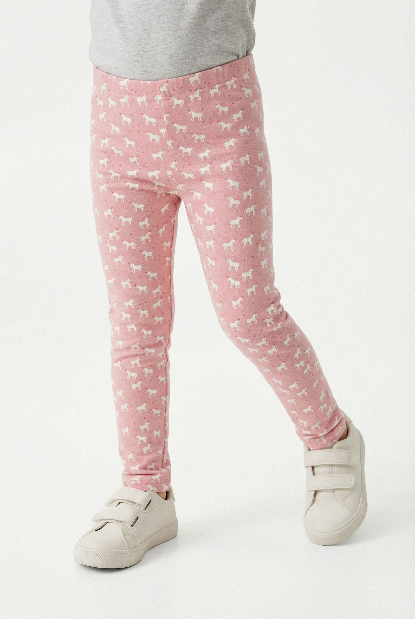 happy girls Sweatleggings im tollen Einhorn-Alloverprint