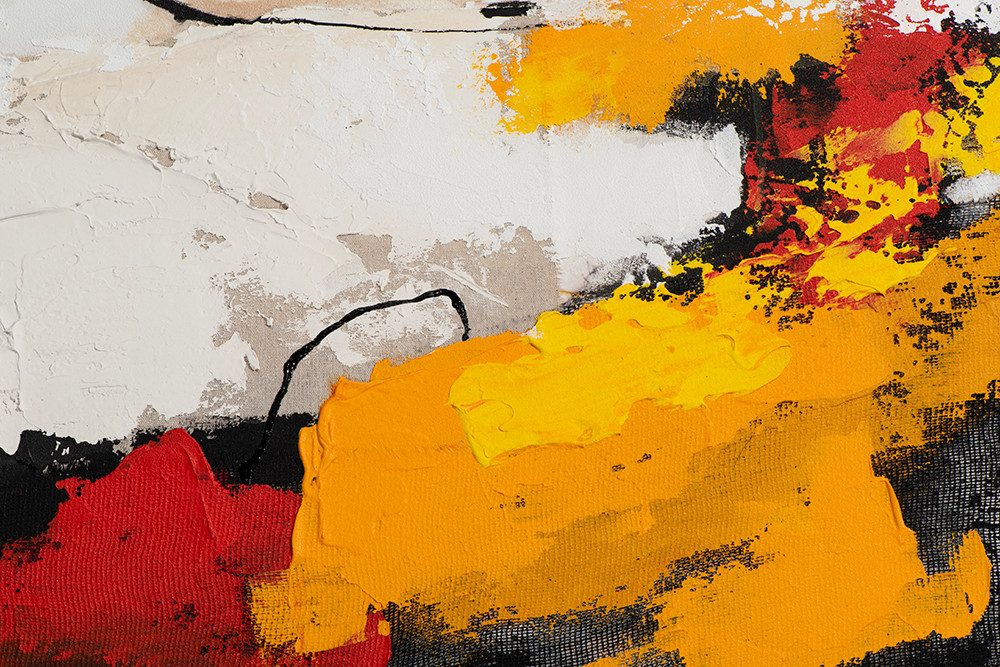 ArtUniverse Gemälde Colours of Joy 80 x 120 cm, Abstrakt