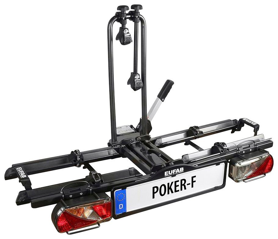 EUFAB Kupplungsfahrradträger POKER-F, für max. 2 Räder